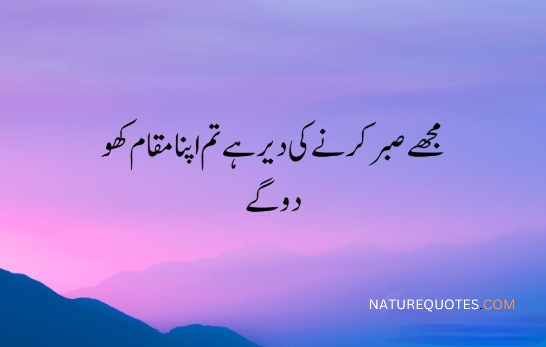 22 Urdu Best Quotes